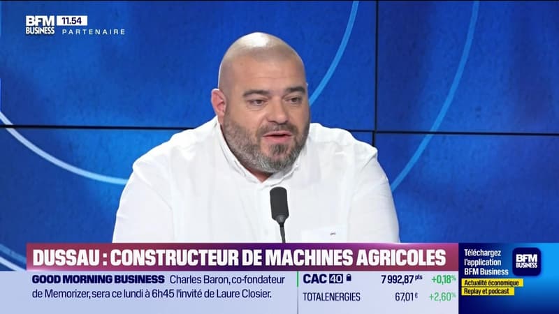 Regarder la vidéo Franck Bacheré (Dussau Distribution) : Constructeur de machines agricoles - 01/06
