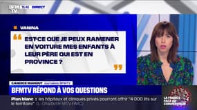 Puis-je ramener mes enfants en voiture à leur père ? BFMTV répond à vos questions