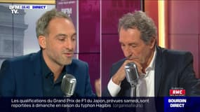 Raphaël Glucksmann face à Jean-Jacques Bourdin en direct - 11/10