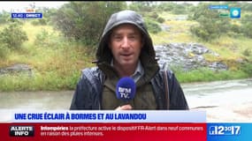 Orages dans le Var: une crue éclair à Bormes et au Lavandou