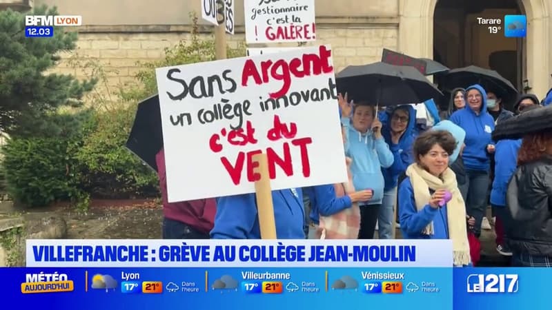 Villefranche-sur-Saône: grève au collège Jean Moulin ce jeudi (1/1)