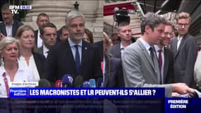 Alors que le NFP ne trouve pas d'accord sur un Premier ministre, les macronistes et LR cherchent un pacte législatif