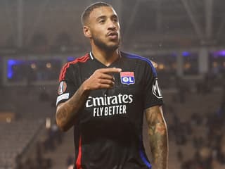 Corentin Tolisso lors du match de Ligue Europa entre l'OL et Qarabag - le 28/11/2024