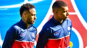 Kylian Mbappé et Neymar