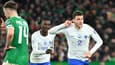 Benjamin Pavard et Eduardo Camavinga lors du match Irlande-France en mars 2023