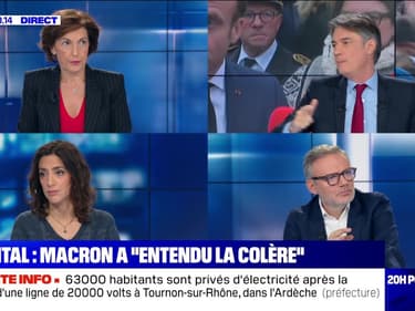 Hôpital: Emmanuel Macron a "entendu la colère" - 14/11