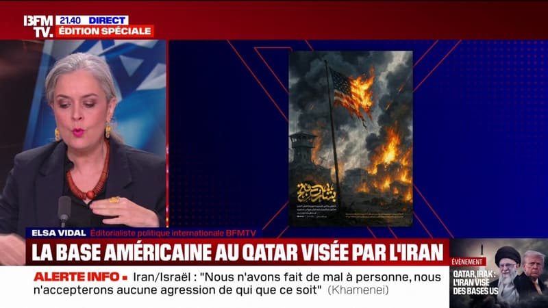Bases américaines visées: le guide suprême iranien publie une image du drapeau américain brûlé dans une publication sur les réseaux sociaux