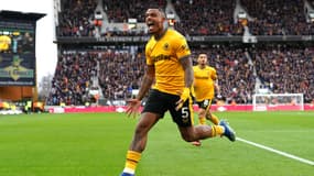Mario Lemina lors de Chelsea-Wolverhampton, le 24 décembre 2023 en Premier League