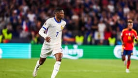 Ousmane Dembélé le 5 juin 2025 face à l'Espagne