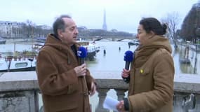 Le plateau de crue à "5m90 en fin de soirée ou au courant de la nuit", selon le préfet de police de Paris