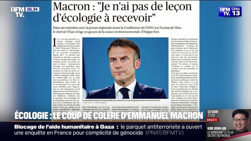 ZFE, MaPrimeRénov'... Emmanuel Macron dénonce le 