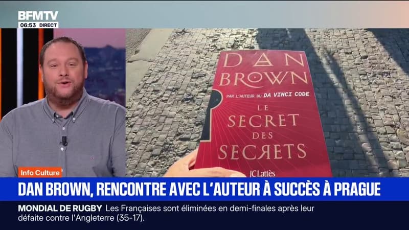 "Da Vinci Code", "Le secret des secrets"... rencontre avec Dan Brown Ã  Prague, l'auteur Ã ...