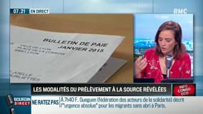 Les modalités du prélèvement à la source révélés