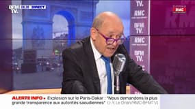 Le Drian : "La France préside l'UE à un moment particulièrement grave de l'UE".