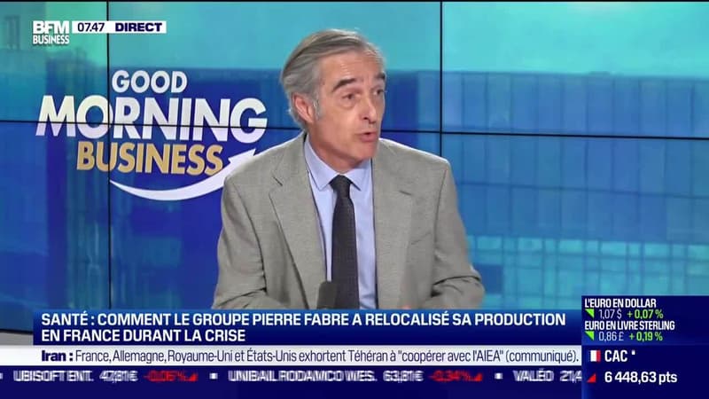 Eric Ducournau (Groupe Pierre Fabre): Le Groupe Pierre Fabre touché par l'inflation - 09/06