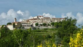 La commune de Tourette-du-Château dans les Alpes-Maritimes.