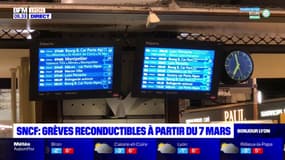 Lyon: une grève reconductible à la SNCF à partir du 7 mars