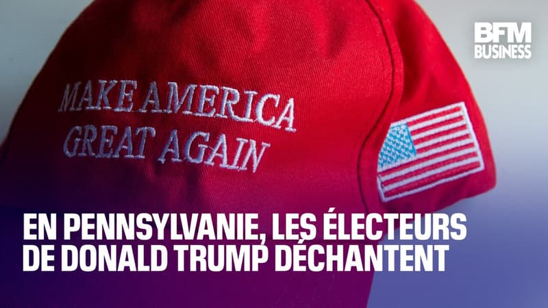 En Pennsylvanie, les électeurs de Donald Trump déchantent