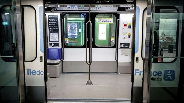 Un métro de la ligne 14 à Paris, le 3 juin 2024.