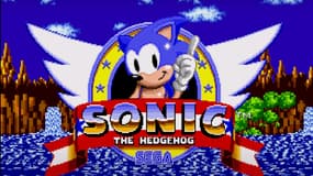 Le premier jeu Sonic, sorti sur Mega Drive en 1991