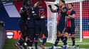 Les joueurs du PSG face à Bordeaux