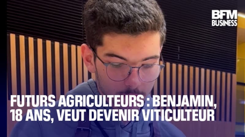 Futurs agriculteurs : Benjamin, 18 ans, veut devenir viticulteur