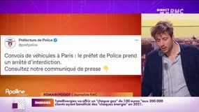 Le "convoi de la liberté" interdit à Paris