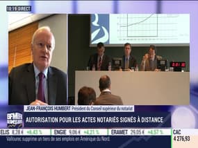 Jean-François Humbert (Conseil Supérieur du Notariat): Autorisation pour les actes notariés à distance - 06/04