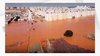 D'importantes précipitations ont causé des inondations en Libye, le 11 septembre 2023.