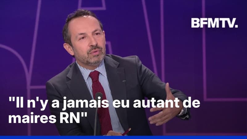 Municipales: l'interview de Sébastien Chenu, vice-président du Rassemblement national