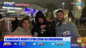OL-ASSE: les supporters remplissent le stade
