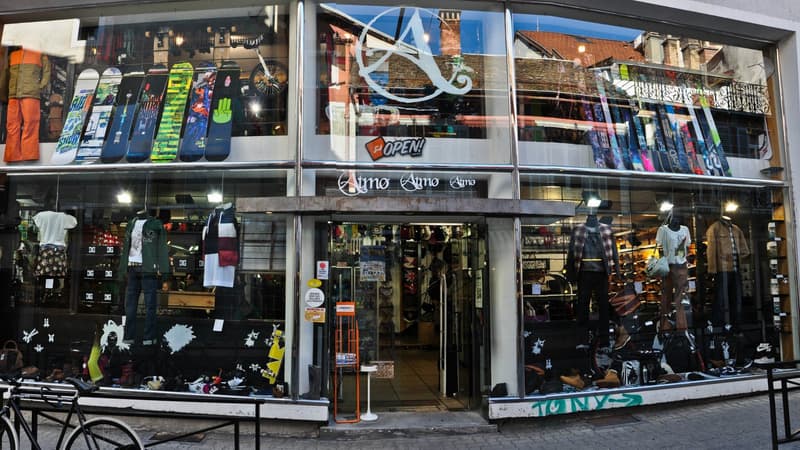Le magasin Atmosphère à Gap. 