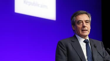 François Fillon, le 14 janvier 2017, au Conseil national du parti Les Républicains.