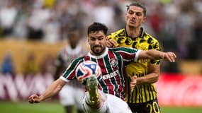 Matheus Martinelli lors du match entre Fluminense-Dortmund (0-0, Coupe du monde des clubs), le 17 juin 2025