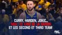 NBA : Le cinq de la saison avec Curry, Harden, Jokic... et les second et third team
