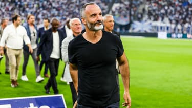 Eric Di Meco au Vélodrome en 2023.
