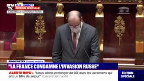 "La France condamne cette agression cynique et préméditée": Jean Castex dénonce "un acte de guerre" de la Russie