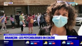 Briançon: les psychologues ont manifesté ce jeudi 