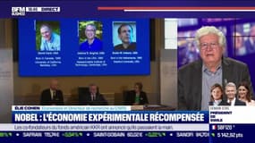 Élie Cohen (CNRS) : Nobel, l'économie expérimentale récompensée - 11/10