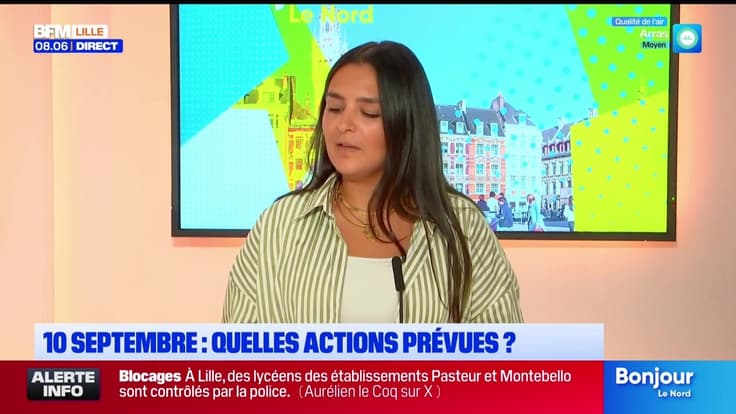 Le journal de 8h du mercredi 10 septembre 2025