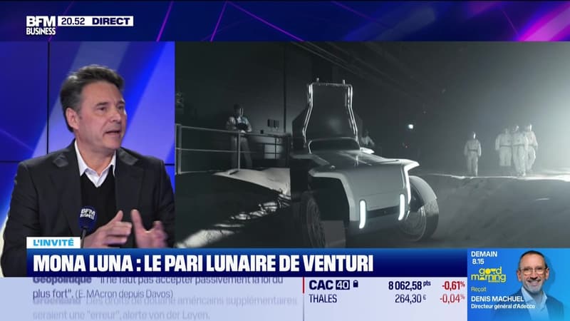 Antonio Delfino (Venturi Space) : Espace, le rover monégasque MONA LUNA franchit une étape historique - 20/01