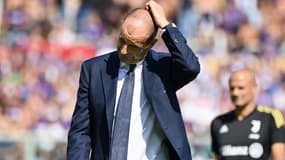 Massimiliano Allegri l'entraîneur de la Juventus, septembre 2022