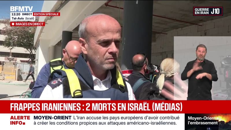 Guerre au Moyen-Orient: 2 morts et 1 blessé en Israël suite aux frappe iraniennes