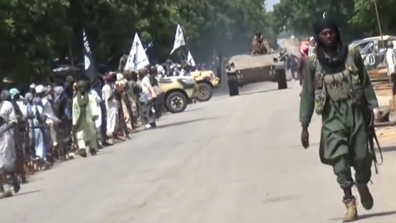 Image extraite d'une vidéo publiée le 9novembre 2014 par le groupe islamiste Boko Haram au Nigeria