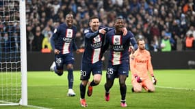 La joie immense de Lionel Messi après son 700e but en club