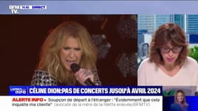 La chanteuse Céline Dion annule sa tournée de concerts jusqu'à avril 2024 pour des raisons de santé