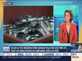 Christine Jacglin (Banque Palatine) : Tous les indicateurs de confiance sont au vert selon le 91è Observatoire Banque Palatine des PME-ETI - 10/12