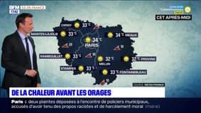 Météo Paris-Ile de France du 11 août:: De la chaleur avant les orages