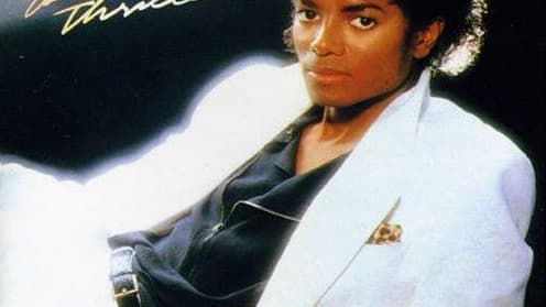 Pochette de l'album "Thriller"