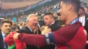 Sir Alex Ferguson et Cristiano Ronaldo